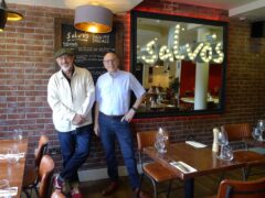 Geppino (left) and Gianfranco Dammone worked at Salvo’s for 47 years (John Dammone/PA)