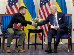 US President Joe Biden apologised to the Ukrainian leader (AP)