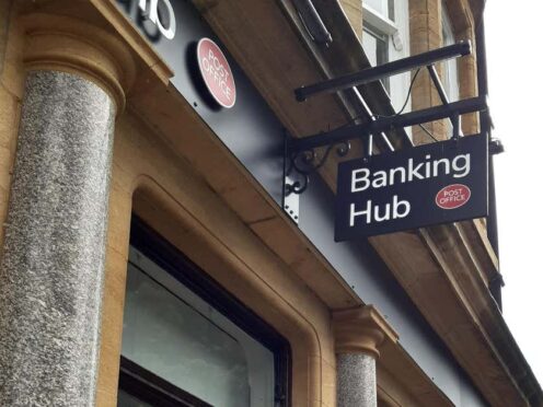 Banking hubs allow staff from several banks to share the same space (Vicky Shaw/PA)