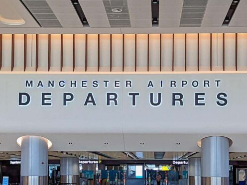 Manchester Airport’s managing director has apologised for disruption caused after a power cut led to many flights being cancelled (Alamy/PA)