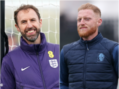 Gareth Southgate believes England’s Euros bid will benefit from cricket star Ben Stokes’ “brilliant session” (Mike Egerton/Tim Markland/PA)