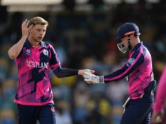 Brad Currie is hoping Scotland can build on their good start to the T20 World Cup (Ricardo Mazalan/AP)
