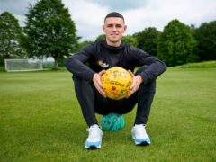 Phil Foden said there is “pressure” for him to replicate his Manchester City form for England (McDonald’s Fun Football)