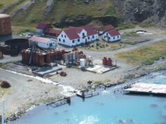 Grytviken was a key whaling site in South Georgia (Tony Martin/PA)
