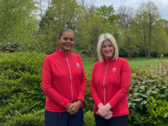 Julia Regis (left) joined England Golf’s board in April (England Golf Handout/PA)