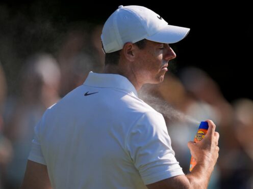 Rory McIlroy recorded a second-round 72 in the US Open (George Walker IV/AP)