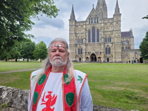 Senior druid King Arthur Pendragon is running as parliamentary candidate for Salisbury (Sarah Ping/PA)