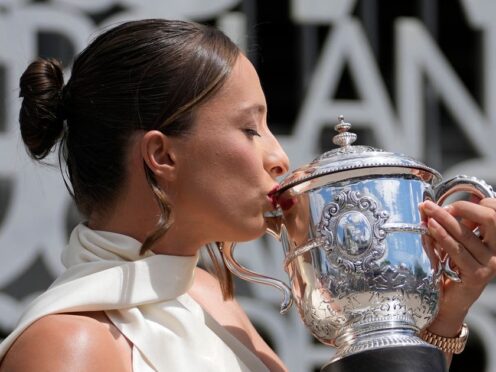 Tennis star Iga Swiatek has said she was left in tears at Taylor Swift’s concert in Liverpool (AP Photo/Thibault Camus)