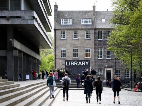 Universities can adapt their finances – but such action will not be ‘without implications for the education of Scottish students’ MSPs have been told (Jane Barlow/PA)