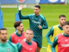 Cristiano Ronaldo is raring to go at his record-extending sixth European Championships (Hassan Ammar/AP)