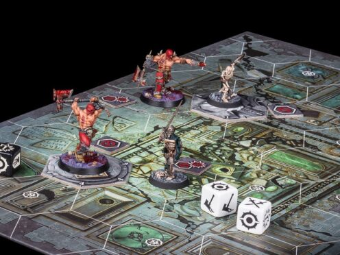 Shares in Games Workshop have jumped after it revealed climbing profits (Warhammer/PA)
