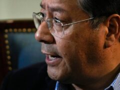 Bolivian leader Luis Arce (Juan Karita/AP)