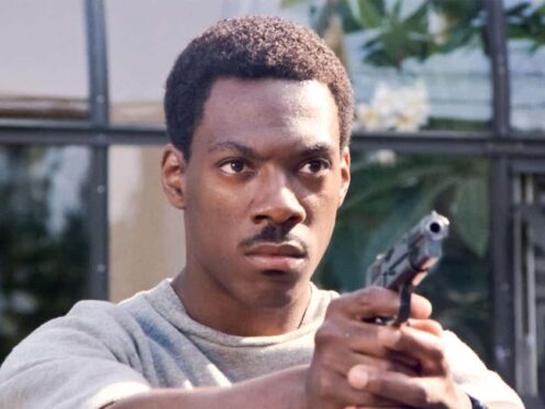 Eddie Murphy in a scene from the original 1984 Beverly Hills Cop film (Landmark Media/Alamy)