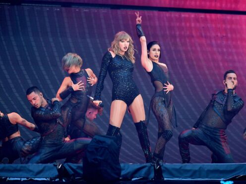 Taylor Swift is performing in Edinburgh ahead of dates in Liverpool, Cardiff and London (Ian West/PA)