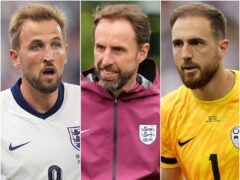 Harry Kane and Gareth Southgate will be hoping for an England win in Cologne while Slovenia goalkeeper Jan Oblak will be trying to ruin their night (Martin Rickett/PA/Adam Davy/PA/Nick Potts/PA)