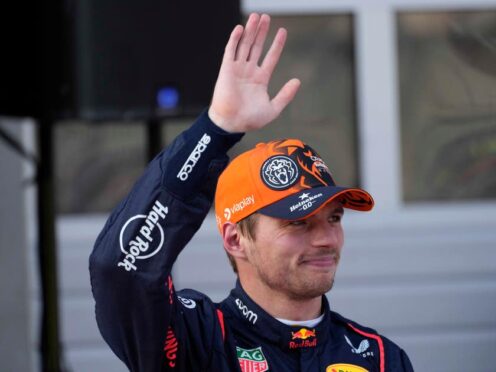 Red Bull driver Max Verstappen claimed pole for the Austrian Grand Prix sprint race (Darko Bandic/AP)