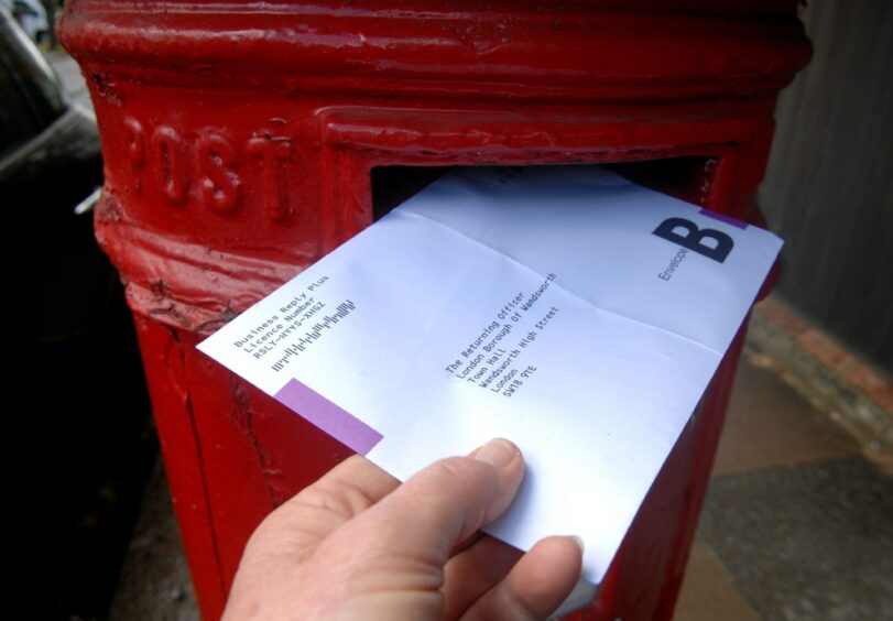 General election postal vote