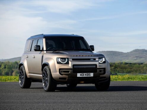The new Octa is the most powerful Defender to go on sale. (Land Rover)