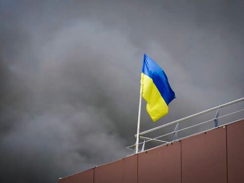 Russian missile and drone strikes hit the Ukrainian city of Dnipro (Dnipro Regional Administration via AP)