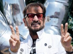 Ringo Starr poses at his annual birthday celebration (Chris Pizzello/AP)