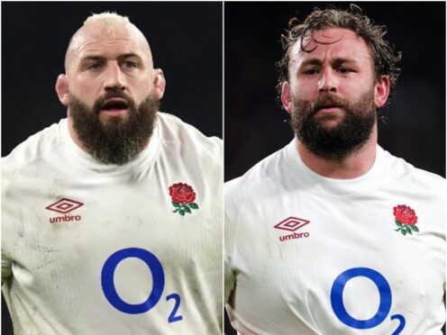 Joe Marler and Will Stuart have been promoted to England’s starting front row (PA)