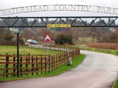 General view of the entrance to Watermead Country Park (Rui Vieira/PA)