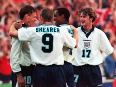 England enjoyed a memorable win over the Netherlands at Euro 96 (Adam Butler/PA).