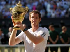 Andy Murray celebrates his Wimbledon triumph in 2013 (Adam Davy/PA)