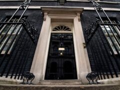 The door of No 10 Downing Street (Anthony Devlin/PA)