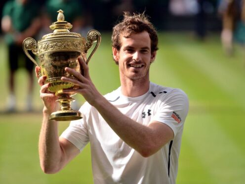 Andy Murray won the Wimbledon championship twice (Anthony Devlin/PA)