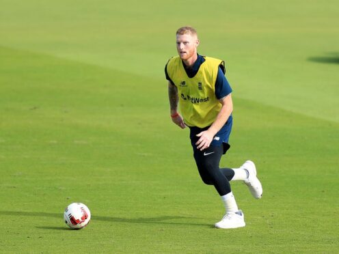 Ben Stokes has backed England’s football team ahead of their Euro 2024 semi-final (Simon Cooper/PA)