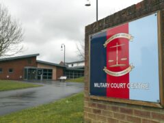 Former Major General James Roddis will appear before Bulford Military Court Centre (Steve Parsons/PA)