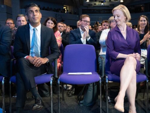 Rishi Sunak’s time as prime minister ranks as the fourth shortest since 1900, while Liz Truss remains the shortest on record (Stefan Rousseau/PA)