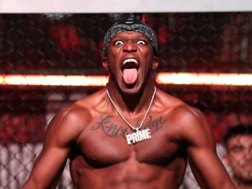 KSI is getting back into the ring (Tim Markland/PA)