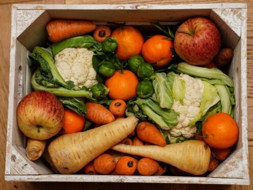Eating more fruits, vegetables and wholegrains was associated with greater odds of healthy ageing, a study found (David Davies/PA)