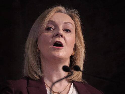 Labour warned of a ‘Trussite agenda’ among the Tories (Victoria Jones/PA)