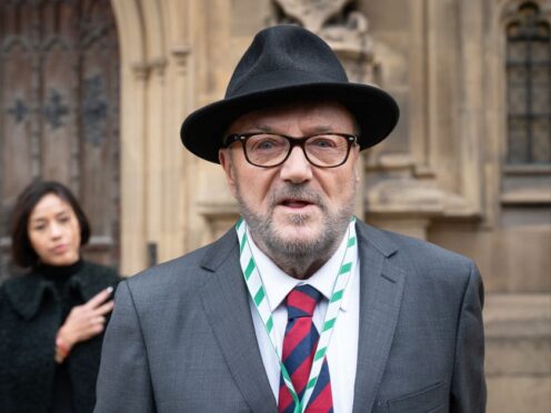 George Galloway loses Rochdale seat to Labour (Stefan Rousseau/PA)