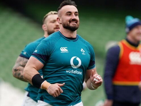 Ireland hooker Ronan Kelleher is expected to start the second Test against South Africa (Brian Lawless/PA)