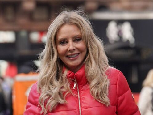 Carol Vorderman is to deliver the Alternative MacTaggart speech at the Edinburgh TV Festival (Lucy North/PA)