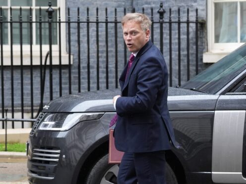 Grant Shapps had held a number of Cabinet roles (Lucy North/PA)