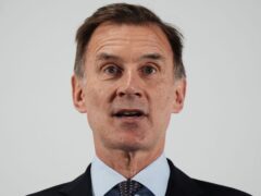 Chancellor Jeremy Hunt has lost his seat (Aaron Chown/PA)