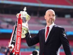 Manchester United boss Erik ten Hag is targeting a return to domestic and European glory (Nick Potts/PA)