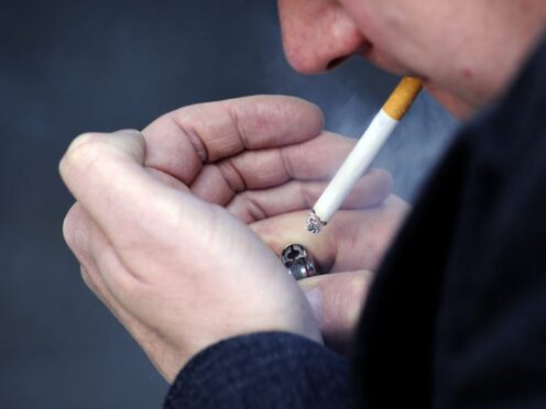 Cancer cases caused by smoking are at an all-time high, Cancer Research UK has said (PA)