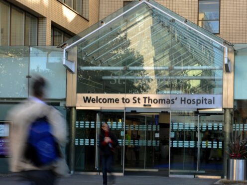 St Thomas’ in London was among a number of hospitals hit by the June 3 attack (Georgie Gillard/PA)