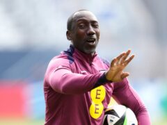 Jimmy Floyd Hasselbaink has been part of Gareth Southgate’s England coaching set-up since March 2023 (Adam Davy/PA)