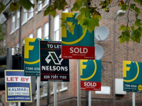 House prices grew in June, albeit at a modest rate, said Nationwide (Anthony Devlin/PA)