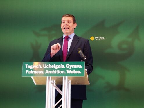 Plaid Cymru leader Rhun ap Iorwerth has said the party has ‘grounds’ to be confident about its chances in the election (/PA)