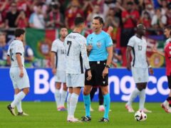 Captain-only dialogue with referees at Euro 2024 will be rolled out to all UEFA competitions after European football’s governing body deemed it a success (Bradley Collyer/PA)