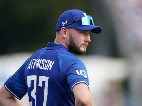 Gus Atkinson will make his Test debut against the West Indies on Wednesday (Joe Giddens/PA).