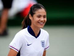 Emma Raducanu will start her Wimbledon campaign on Monday (John Walton/PA)